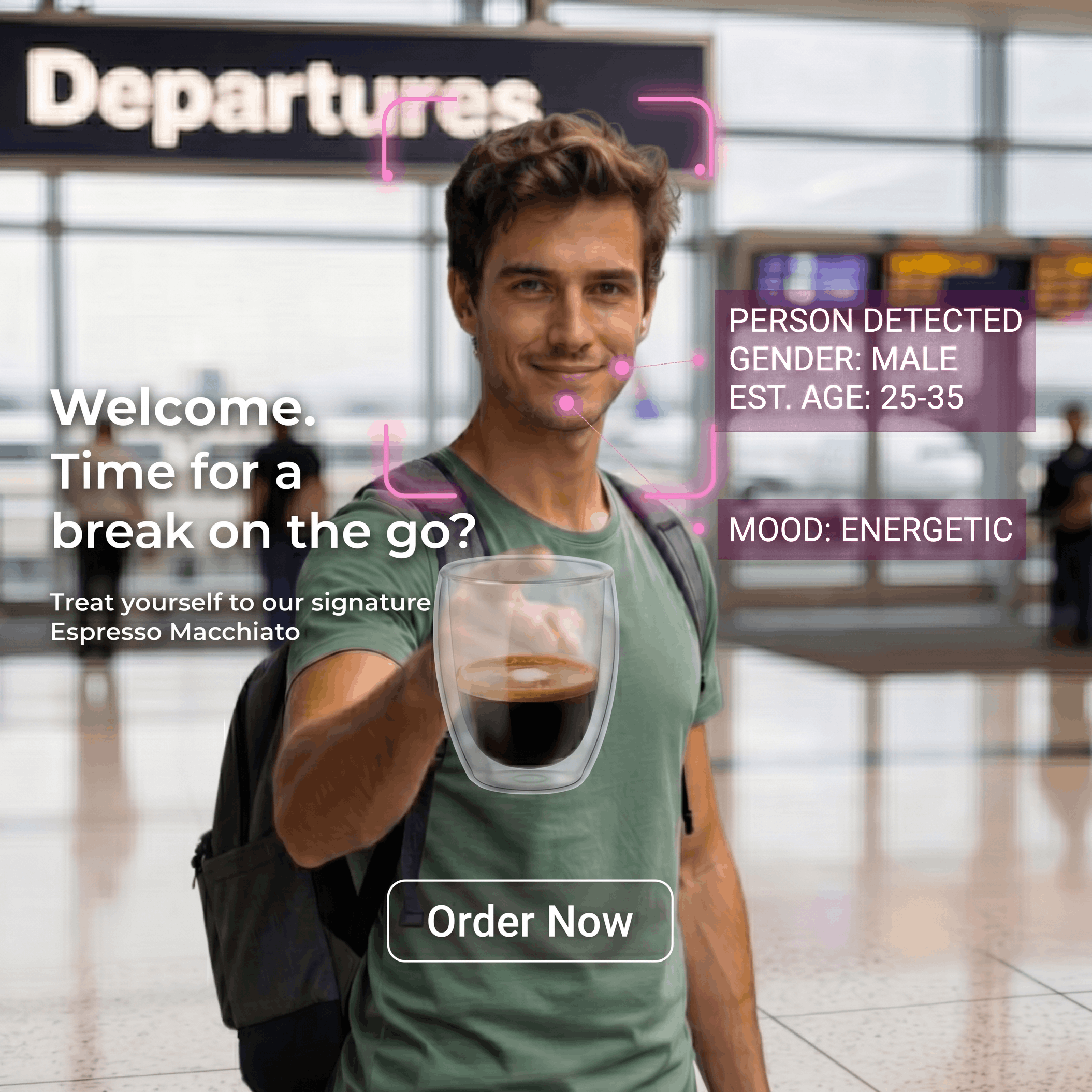 Airport vending